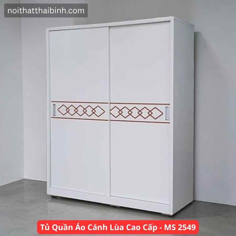 Tủ Quần Áo Cánh Lùa Cao Cấp MDF Lõi Xanh Chống Ẩm Bền Đẹp