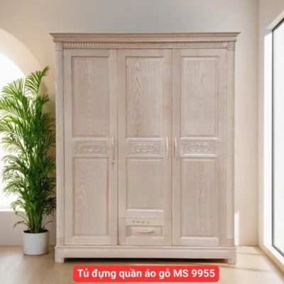 Tủ đựng quần áo gỗ MS 9955