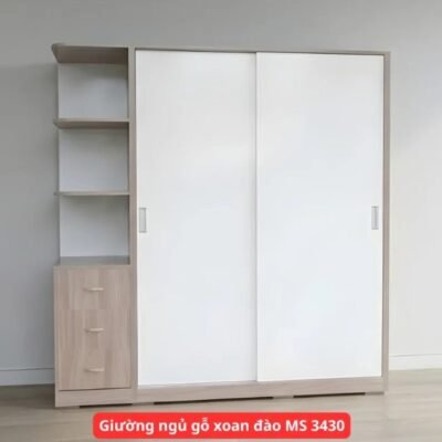 Tủ quần áo cánh lùa hiện đại MS 3431