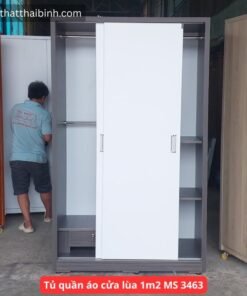 Tủ quần áo cửa lùa 1m2 MS 3463