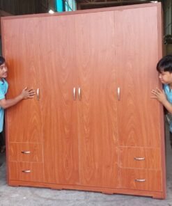 Tủ quần áo mdf vân gỗ hiện đại MS 3471