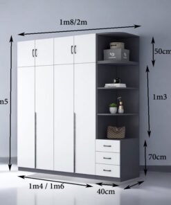 Alternative view of Mẫu tủ quần áo đẹp hiện đại MS 3207