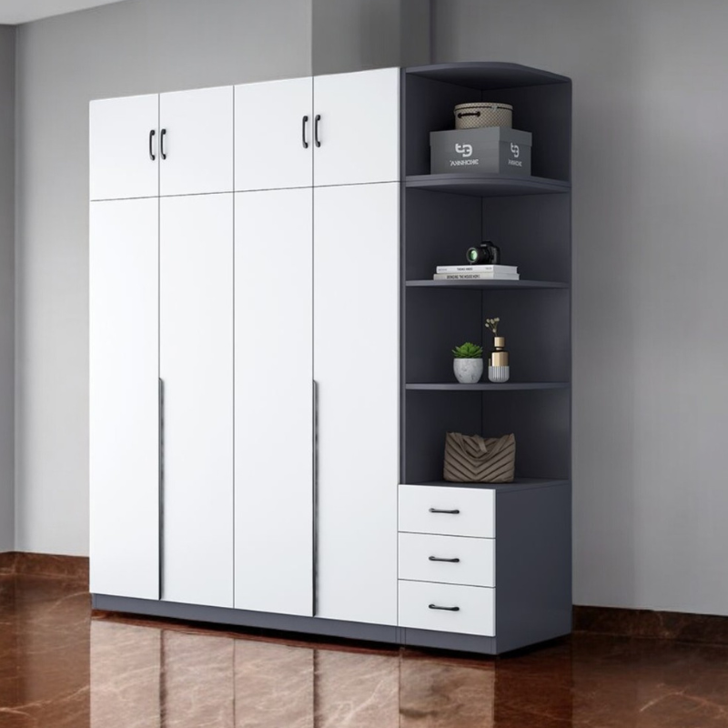 Mẫu tủ quần áo đẹp hiện đại MS 3207 - Ảnh 5