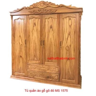 Tủ gỗ gõ đỏ MS 1575 Giá bán = 42,000,000đ giảm còn = 35,000,000đ