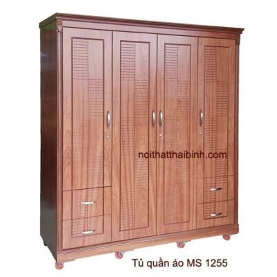 Tủ quần áo MS 1255 Giá bán = 8.500.000 đ giảm còn = 7.500.000 đ