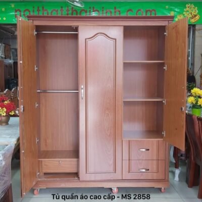 Alternative view of Tủ quần áo 1m6 MS 2858