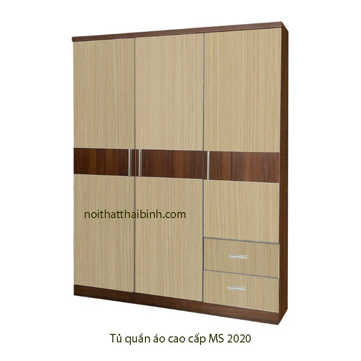 Tủ quần áo 3 cánh đẹp MS 2020