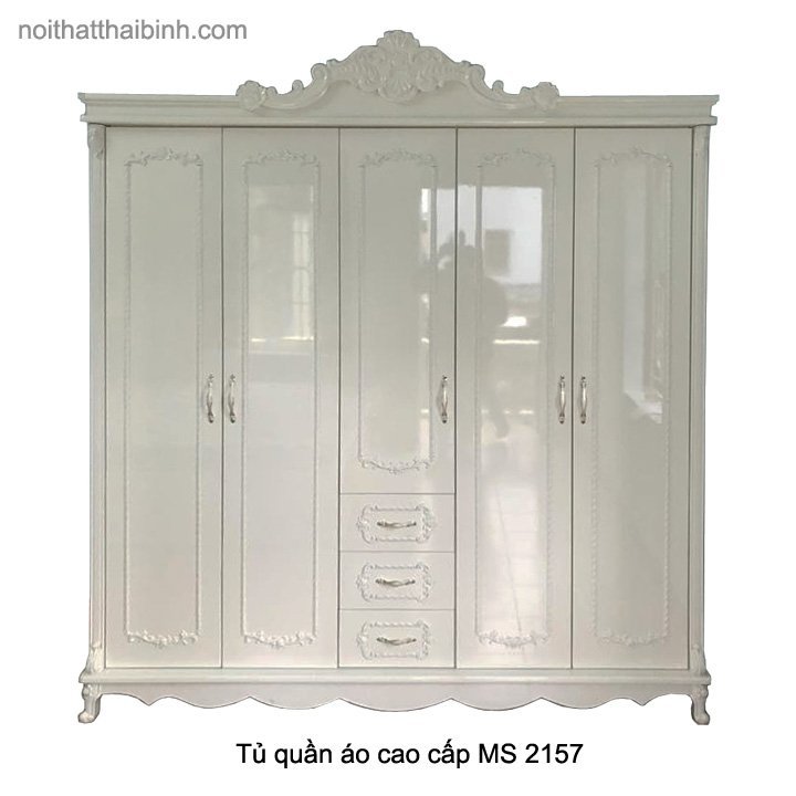 Tủ quần áo tân cổ điển MS 2157