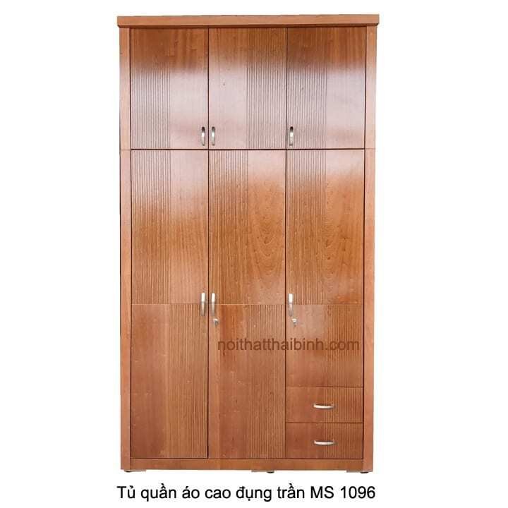 Tủ quần áo cao đụng trần MS 1096 Giá bán = 9.500.000 đ