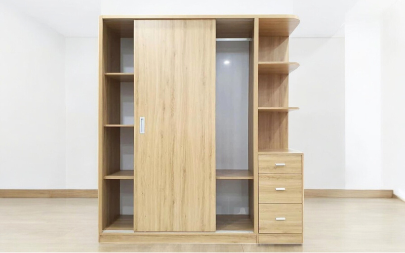 Tủ quần áo cửa kéo MS 3128 - Ảnh 3