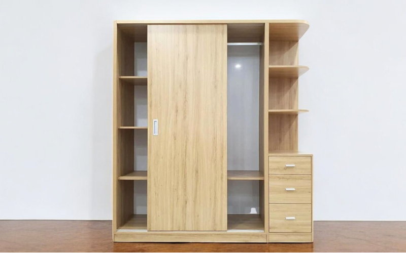 Tủ quần áo cửa kéo MS 3128 - Ảnh 4
