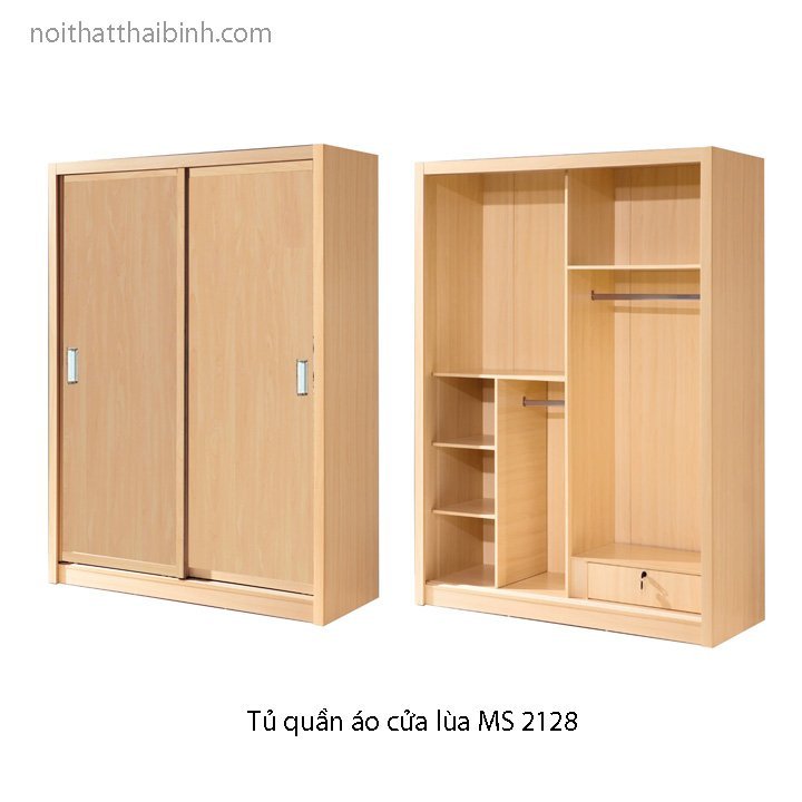 Tủ quần áo melamine MS 2128