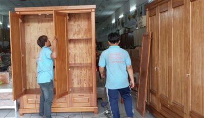Tủ quần áo gỗ tự nhiên