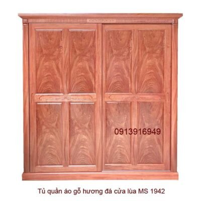 Tủ quần áo gỗ cửa lùa MS 1942
