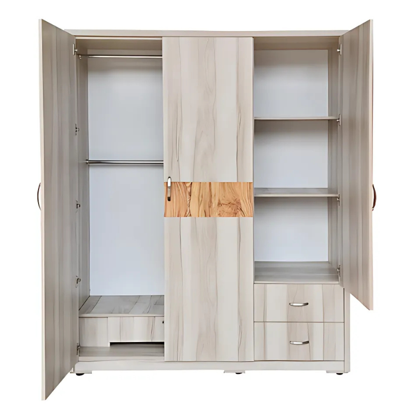 Tủ quần áo melamine đẹp MS 2141 - Ảnh 6