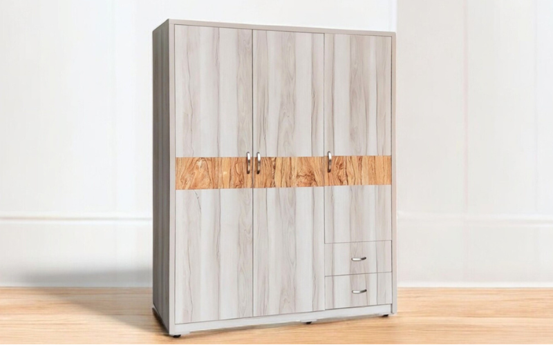 Tủ quần áo melamine đẹp MS 2141 - Ảnh 5